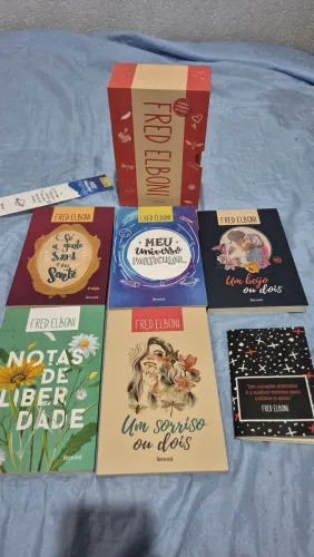 Box Fred Elboni completo + Caderneta Exclusiva