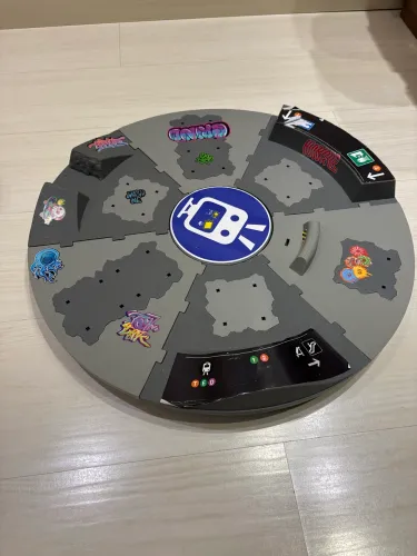 Pista Tech Deck giratória motorizada