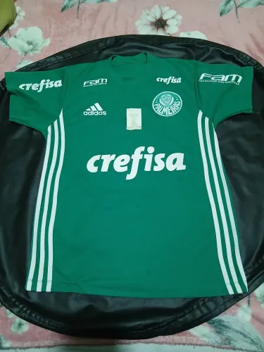 CAMISA PALMEIRAS 2017 BORJA EM ÓTIMO ESTADO TAM M