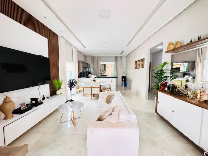 PARK VILLE - Bacelar Imóveis vende casa duplex, 4 suítes, Augusto Montenegro