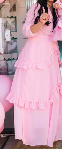Vestido adulto usado apenas 1 vez Rosa G