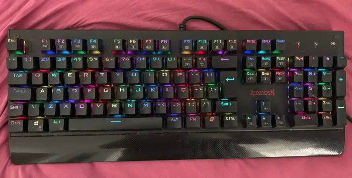 Teclado Mecânico Redragon Kala RGB Switch Azul
