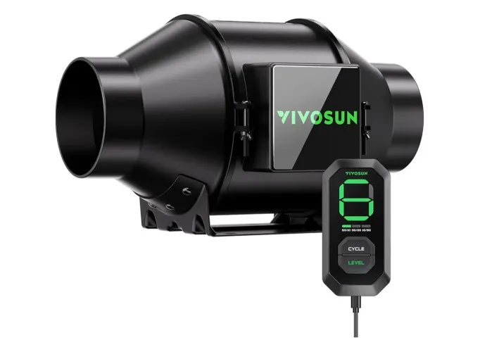 VIVOSUN Ventilador de Duto em Linha G4 AeroZesh