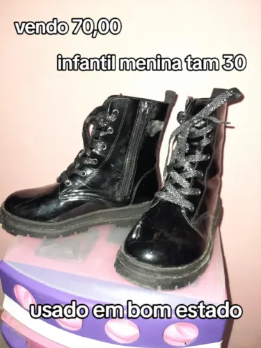 Bota contorno menina Capela-SE