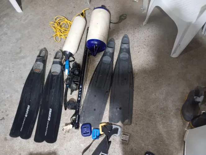 Equipamentos de pesca 