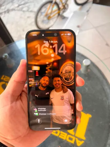 iPhone 14 Pro Max 128GB - Bem Conservado - Face ID Funcionando
