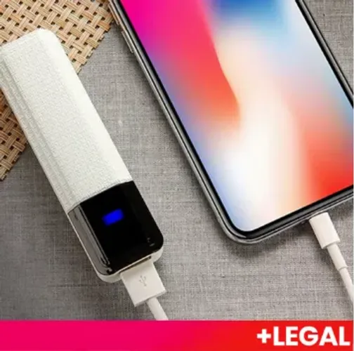 Power Bank Portátil 2600mAh