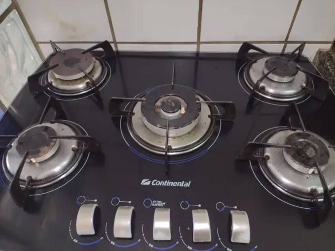 Fogao cooktop continental 5 bocas