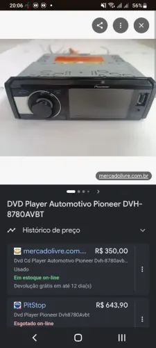 Dvd painer com controle