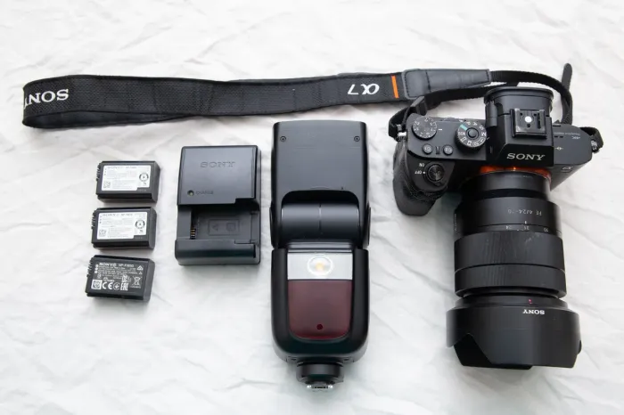 Kit câmera Sony A7RII 