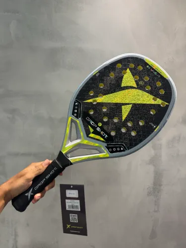 Raquete de Beach Tennis Drop Shot Prime Attack 12K