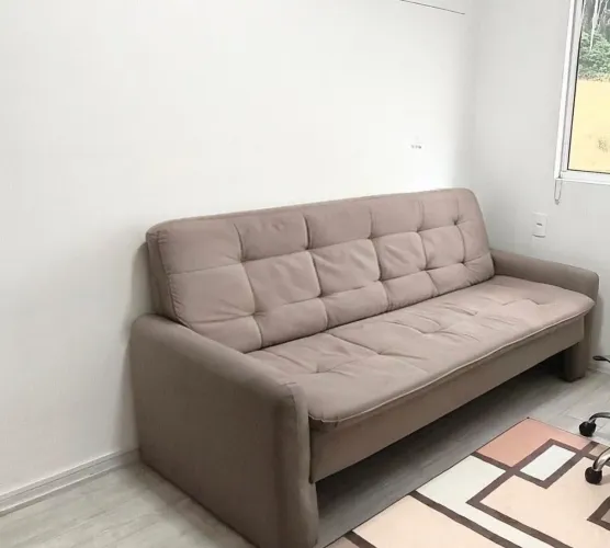 Confortável sofá cama
