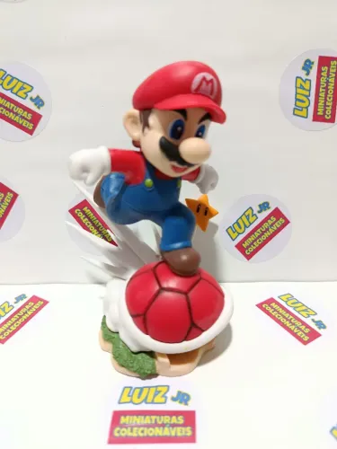 Miniatura colecionável - Mario world