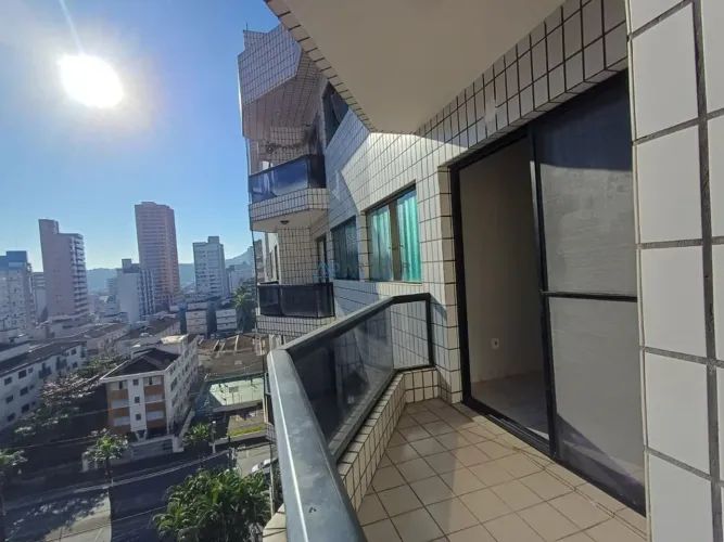 Apartamento para locação com 2 dormitórios em Praia Grande na Guilhermina