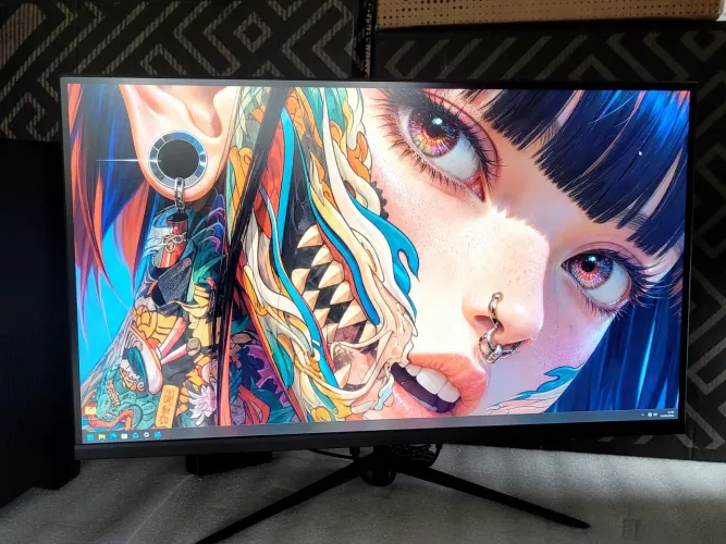 Monitor 27" QuadHD 2.5K 180Hz Gamer NOVO