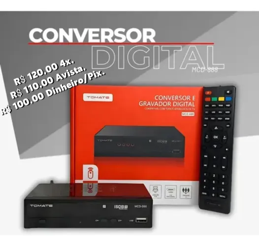 Conversor Digital Tomate MCD - 888.