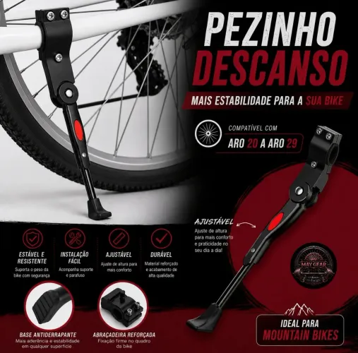 Descanso para bicicleta