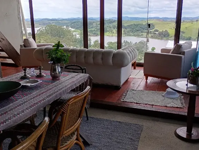 Aconchego casa carnaval frente represa em juiz de fora mg