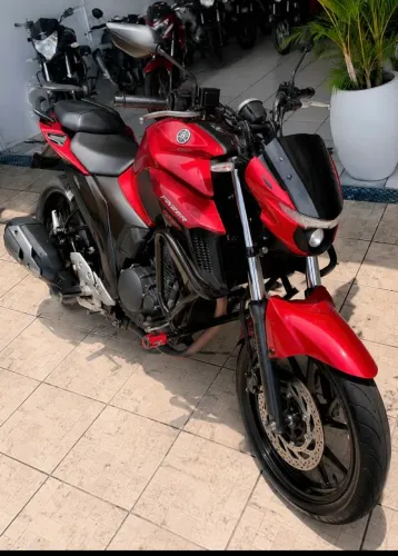 ? YAMAHA FAZER 250 FZ25 2022 VERMELHA | 19 MIL KM | EXCELENTE ESTADO