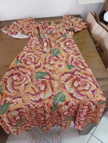 MARAVILHOSO VESTIDO FORRADO DA LA MANDINNE