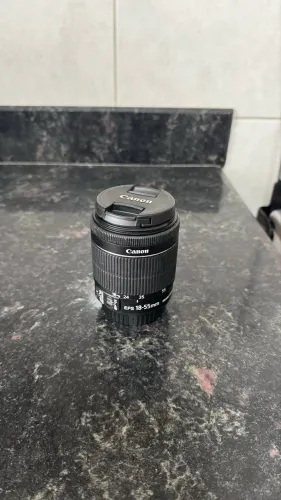 LENTE CANON EF-S 18-55MM IS STM ? NOVA!