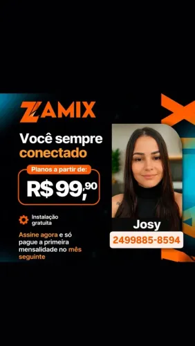 Internet voando na sua casa.
