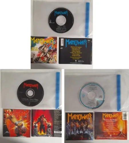 CDs Manowar (usados)