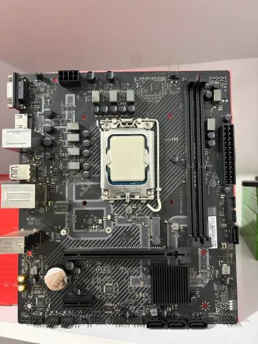 Kit upgrade placa mãe h610 + i5 12400f