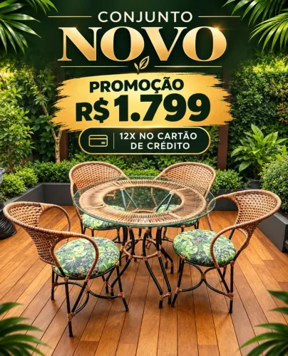 CONJUNTO NOVO 1799 REAIS 12X NO CARTÃO