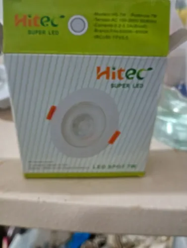10 spot de led 7w luz branca 