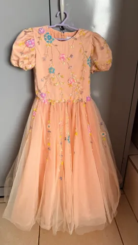 Vestido infantil de festa 8 anos