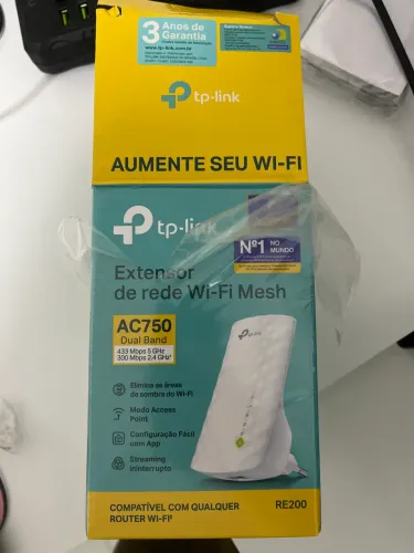 Repetidor de Wi-Fi TP-Link RE200 Mesh AC750