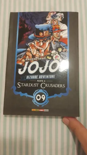 Jojo's Bizarre Adventures parte 3 vol 9 mangá panini