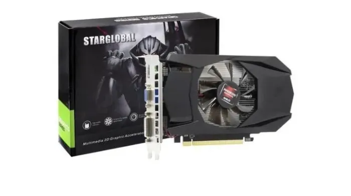 Placa de Vídeo Radeon HD 7670 4GB DDR5 Star - Nova, Lacrada com 1 Ano de Garantia