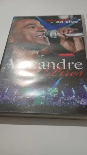 Dvd Alexandre Pires mais alem ao vivo usado