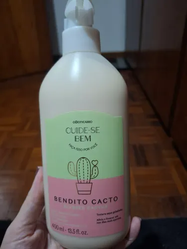 Hidratante Bendito Cacto O Boticário 400ml