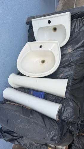 Kit de lavatórios em cerâmica 