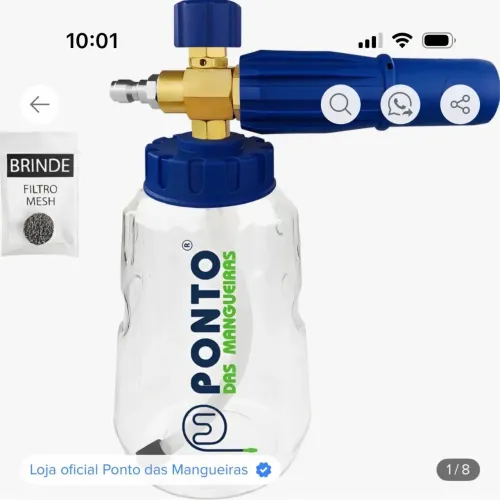 KIT SNOW FOAM MAIS BICOS DE LAVAGEM
