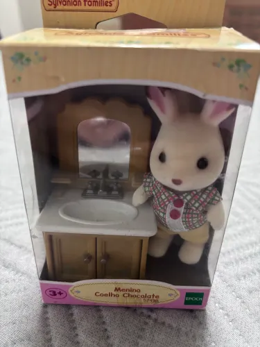 Sylvanian Menino Coelho chocolate