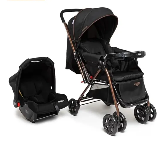 Carrinho e Bebê conforto Cosco - Na caixa/Novos