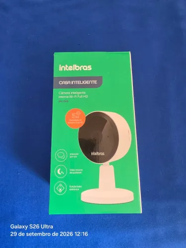 Camera Intelbras Interna Wi-Fi im1 2mp