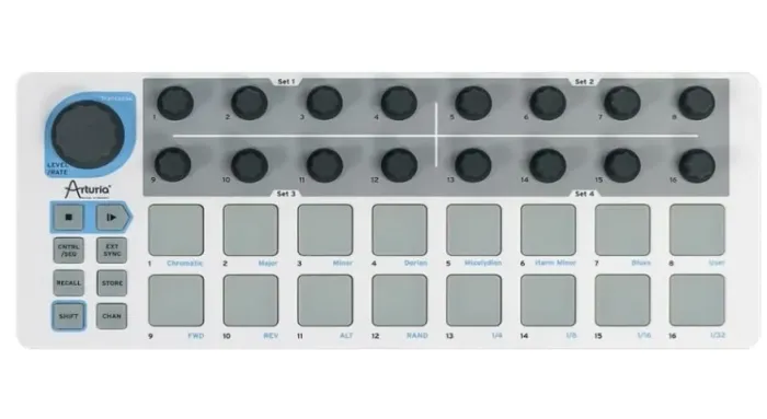 Teclado Controlador Sequenciador MIDI Arturia BeatStep
