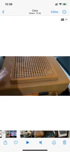 Vitrola Gradiente Vintage Antiga Para Restauração