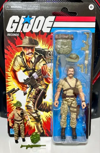 Gi Joe Recondo Classified Serie Lacrado + Patrulheiro Selva Estrela Impecável