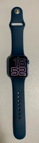 Apple Watch Series 7 GPS 41mm Azul A2473 + Carregador