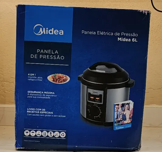 Seminova! Panela Elétrica de Pressão Midea 6L