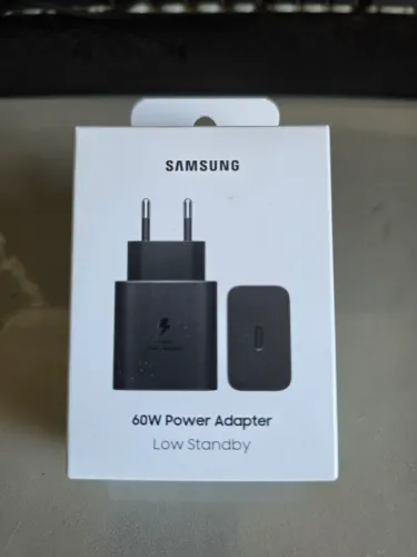 Carregador Samsung 60W Original (Super Fast Charging) - Novo na Caixa!