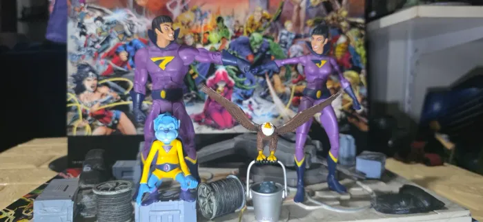 SUPER GÊMEOS DC UNIVERSO MATTEL