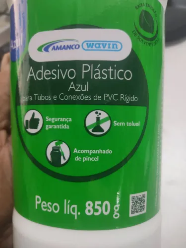 Adesivo PVC azul Amanco