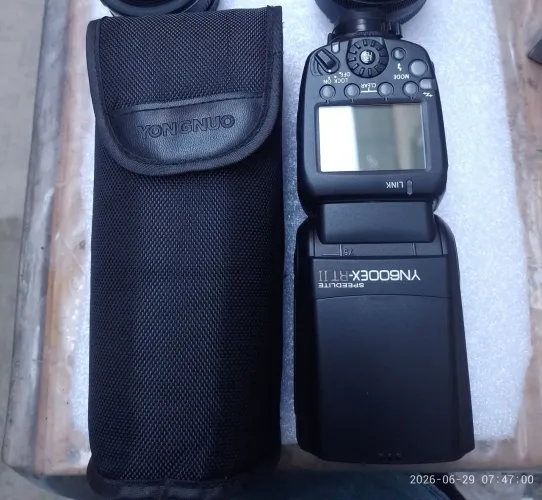 Flash para câmera profissional